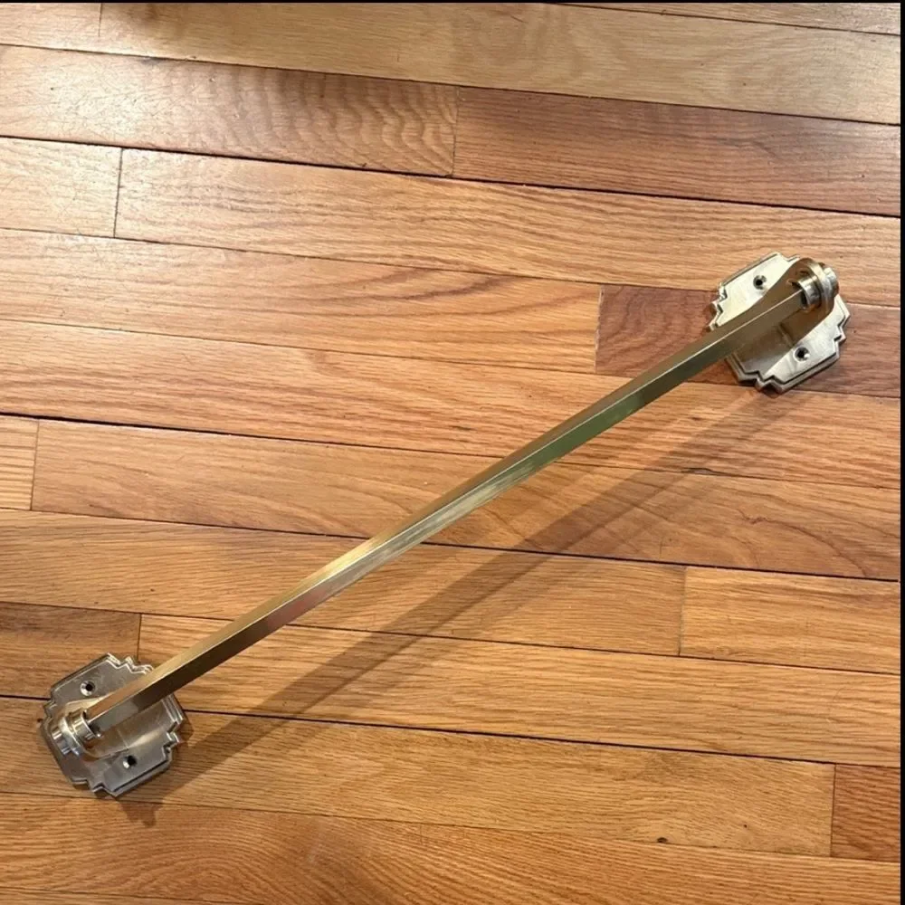 New Anthropologie Raina Brass Towel Bar